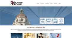 Desktop Screenshot of krostcpas.com
